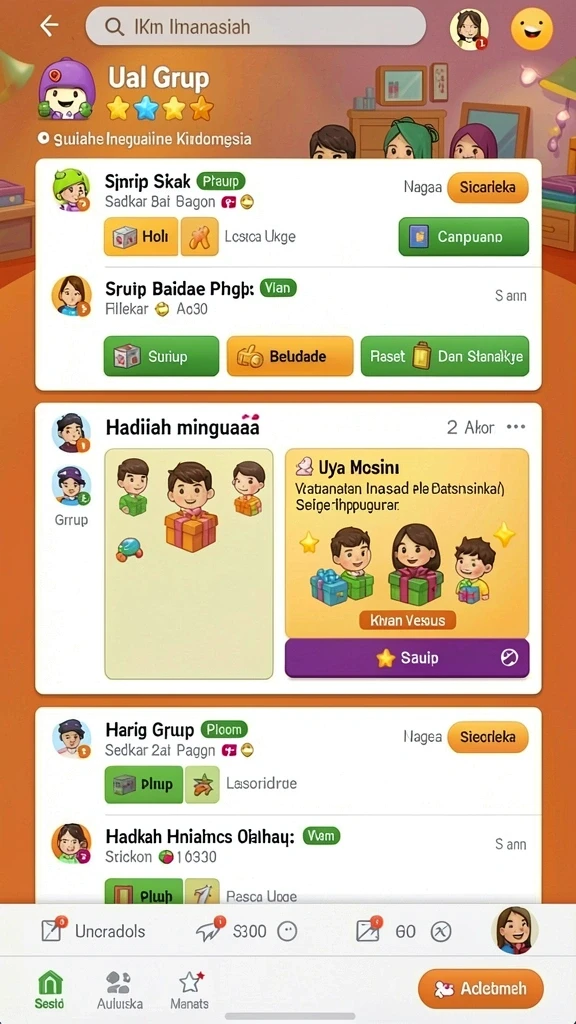 gobetasia - Tampilan antarmuka pengguna yang menarik dan mudah dipahami.
