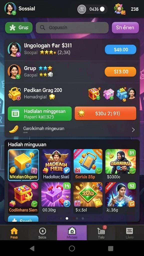 kebuntoto - Tampilan awal KEBUNTOTO yang menarik dan intuitif.