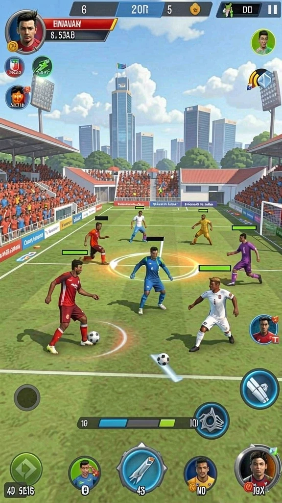 kingslot - Tampilan antarmuka yang ramah pengguna.