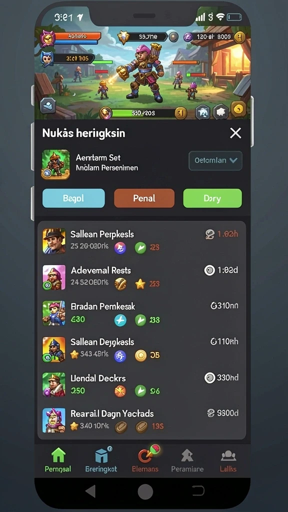 surgaplay - Karakter unik dan beragam yang bisa dimainkan.